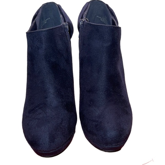 Impo - Blue Suede booties- super cute - size 6.5M - Picture 4 of 7